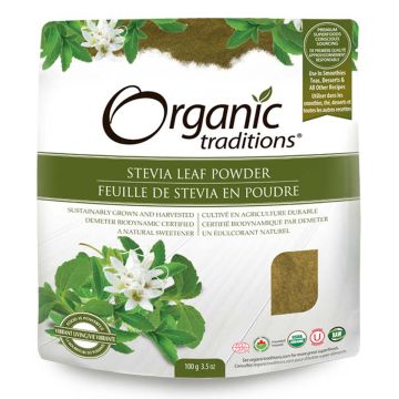 Feuille de stevia biologique en poudre