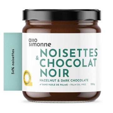 Tartinade - Noisettes & chocolat noir