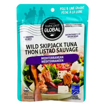 Wild skipjack tuna in a pouch - Mediterranean