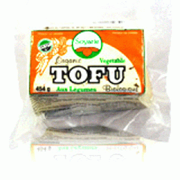 Organic firm tofu - Vegetable