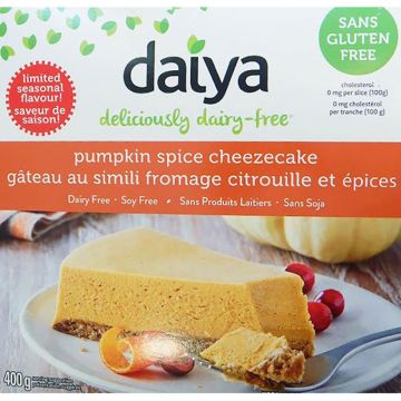 Plant-based cheezecake  - Pumpkin and Spice