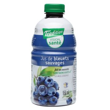 Jus -  Bleuets sauvages vision santé