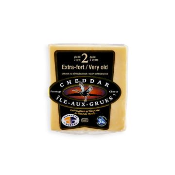 Cheddar île-aux-grues extra-fort affiné 2 ans 