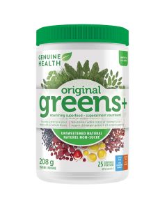 Unsweetened Natural Original Greens+ 25 Servings