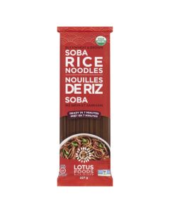 Nouille de riz soba riz brun et sarrasin biologique