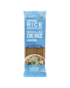 Nouille de riz udon riz brun biologique