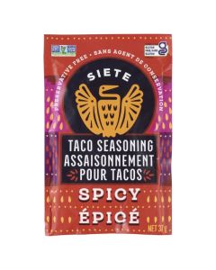 Assaisonnement épicé pour taco