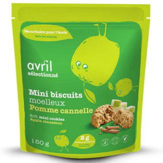 Mini biscuits moelleux pomme cannelle, d’Avril sélectionné Mini biscuits moelleux pomme cannelle, d’Avril sélectionné