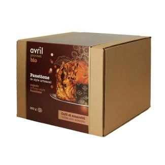 Panettone café et amaretti biologique