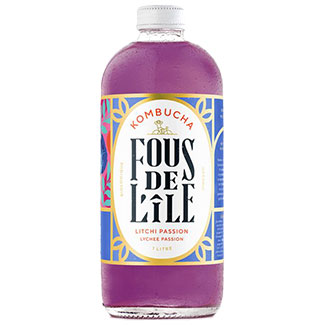 Organic Lychee Passion Kombucha – Fous de l’Île Organic Lychee Passion Kombucha – Fous de l’Île