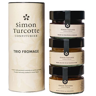 Cheese Jam Trio – Simon Turcotte Confiturier Cheese Jam Trio – Simon Turcotte Confiturier