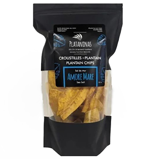 Amore Mare sea salt plantain chips − Plataninas Amore Mare sea salt plantain chips − Plataninas