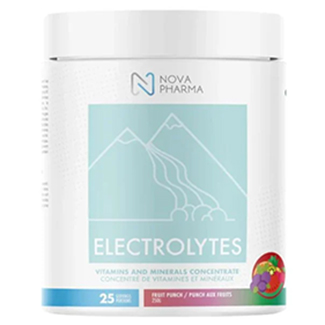 Fruit punch–flavoured electrolyte drink mix − Nova Pharma Fruit punch–flavoured electrolyte drink mix − Nova Pharma
