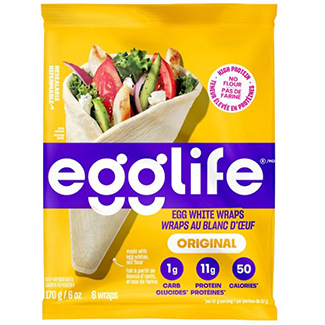 Wrap au blanc d’œuf original, d’Egglife
