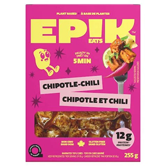 Tofu chipotle et chili végétalien, d’Epik Eats