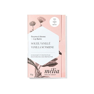 Baume à lèvres Soleil vanillé, Mélia Baume à lèvres Soleil vanillé, Mélia