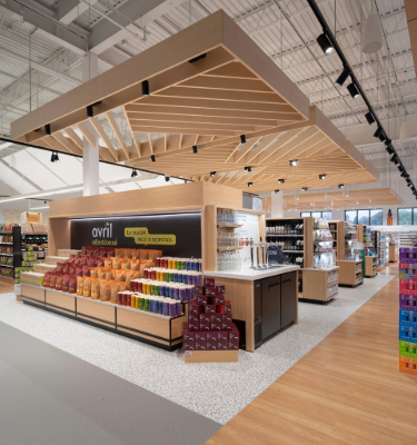 Magasin Avril Repentigny intérieur