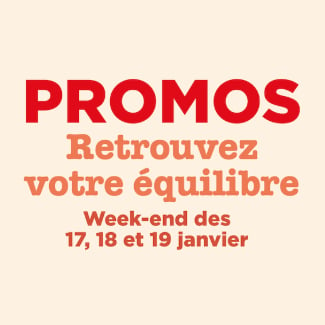 Super promo 17-18-19 janvier 2025