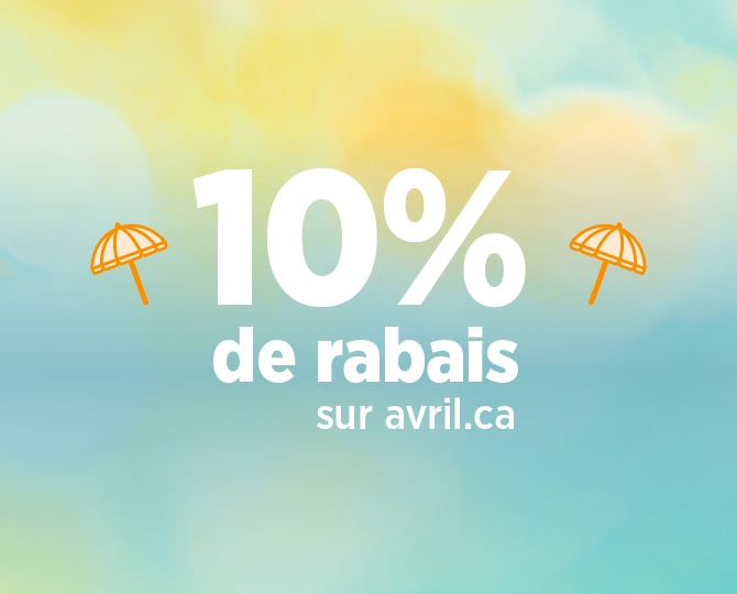10 % de rabais dès 120 $ d'achats
