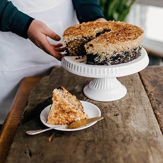 Gâteau Reine Élizabeth végétalien (de Chloé Sckoropad)